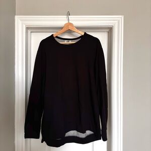 One Bone color block long sleeve shirt